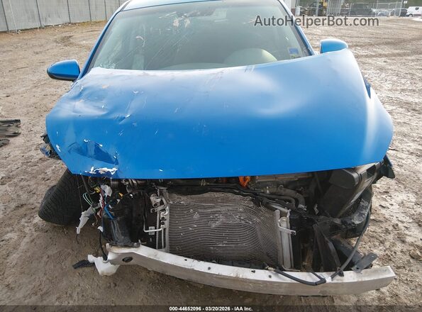 KMHC65LC4JU065194 2018 HYUNDAI IONIQ HYBRID Blue Widok wnętrza z tyłu