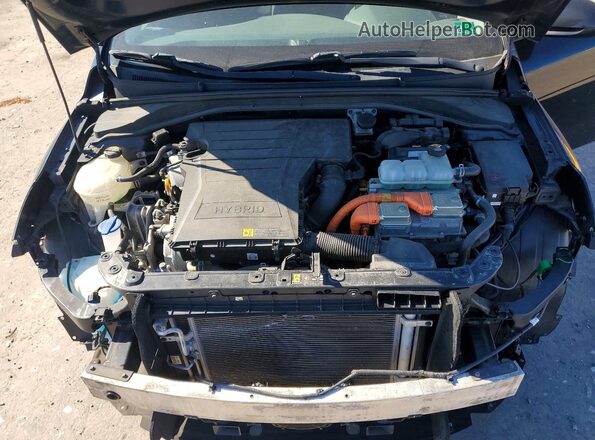KMHC65LC4KU127663 2019 HYUNDAI IONIQ Черный Вид задней части салона