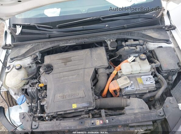 KMHC65LC4KU128487 2019 HYUNDAI IONIQ HYBRID Белый Вид сзади