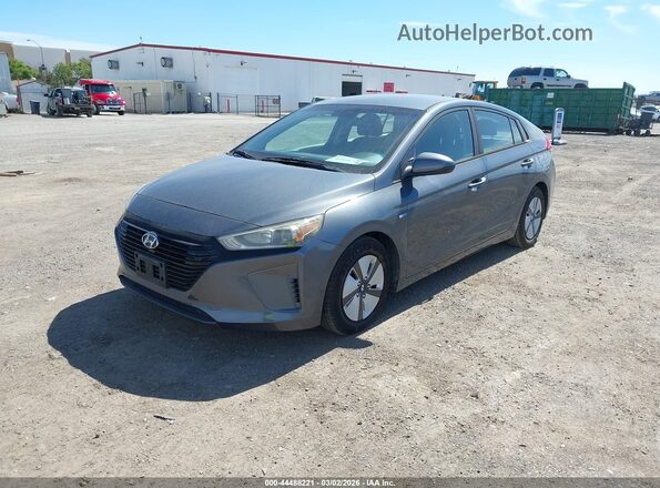 KMHC65LC5JU100258 2018 HYUNDAI IONIQ HYBRID Серый Вид спереди