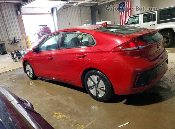 KMHC65LC5KU124819 2019 HYUNDAI IONIQ Красный Задняя левая четверть