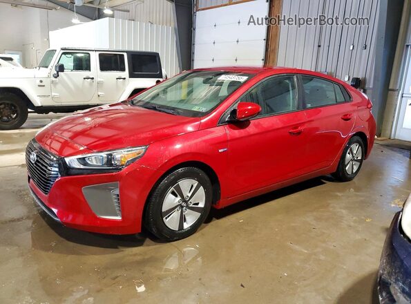 KMHC65LC5KU124819 2019 HYUNDAI IONIQ Красный Передняя левая четверть