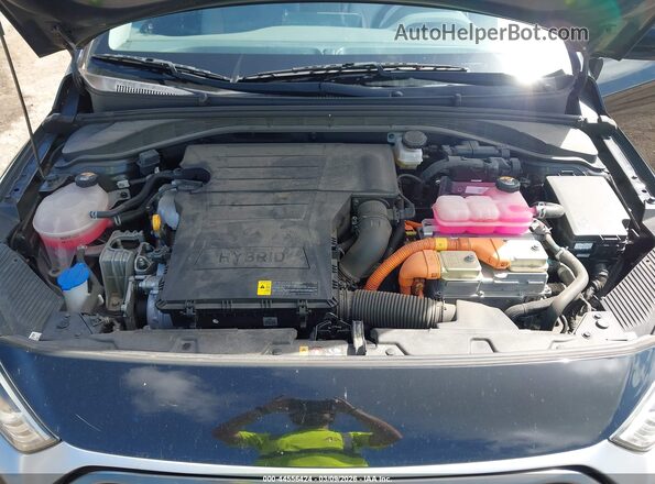 KMHC65LC5MU257602 2021 HYUNDAI IONIQ HYBRID Черный Вид сзади