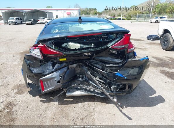 KMHC65LC5MU257602 2021 HYUNDAI IONIQ HYBRID Черный 