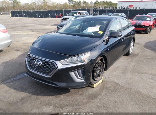KMHC65LC7LU228620 2020 HYUNDAI IONIQ HYBRID Черный Передняя левая четверть