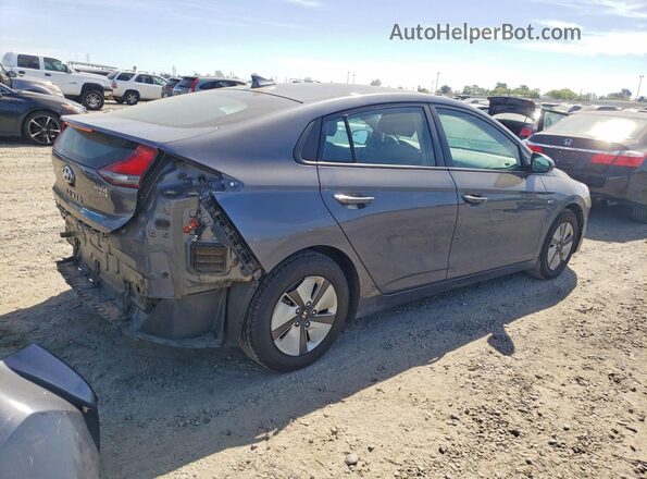 KMHC65LC8HU050370 2017 HYUNDAI IONIQ Серый Задняя правая четверть