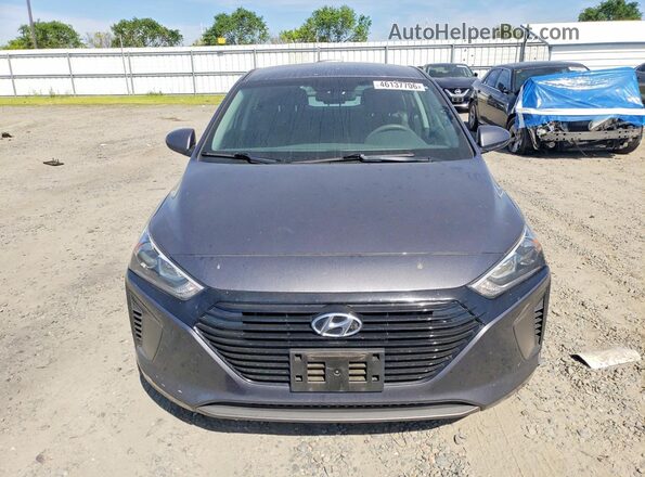 KMHC65LC8HU050370 2017 HYUNDAI IONIQ Серый Вид спереди