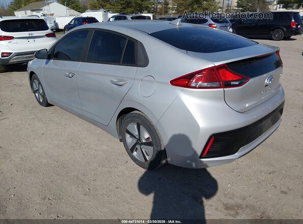KMHC65LC8JU074027 2018 HYUNDAI IONIQ HYBRID Silver Задня ліва чверть