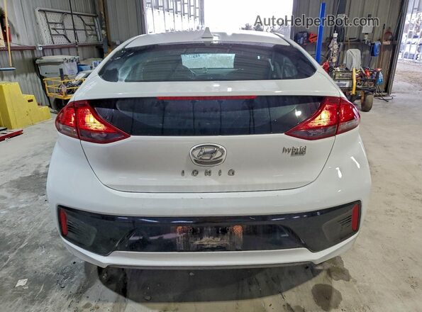 KMHC65LC9JU076806 2018 HYUNDAI IONIQ White Vista trasera