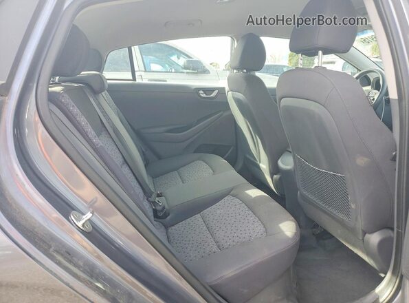 KMHC65LCXKU115159 2019 HYUNDAI IONIQ Синий Вид задних сидений