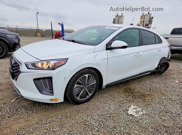 KMHC65LD6NU276704 2022 HYUNDAI IONIQ Белый Передняя левая четверть