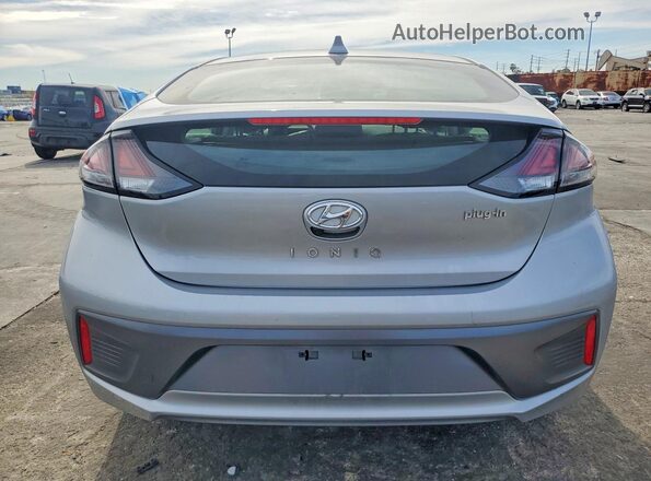 KMHC65LD7MU249848 2021 HYUNDAI IONIQ Серебряный Вид сзади