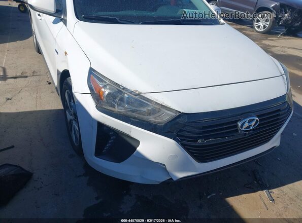 KMHC65LDXKU105711 2019 HYUNDAI IONIQ PLUG-IN HYBRID Белый 