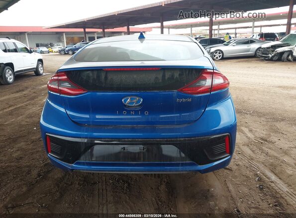 KMHC75LC0JU072916 2018 HYUNDAI IONIQ HYBRID Blue 