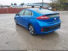 2018 Hyundai Ioniq Hybrid Sel Синий vin: KMHC75LC0JU090624
