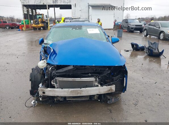 KMHC75LC0JU090624 2018 HYUNDAI IONIQ HYBRID Синий Вид задней части салона
