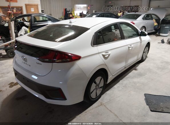 KMHC75LC1NU274167 2022 HYUNDAI IONIQ HYBRID Белый Задняя правая четверть