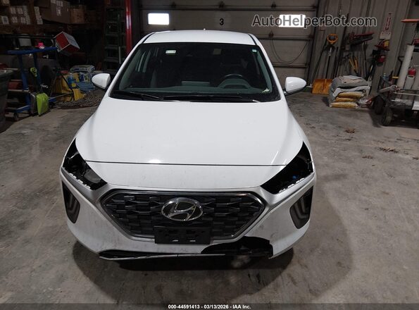 KMHC75LC1NU274167 2022 HYUNDAI IONIQ HYBRID Белый Вид щитка приборов