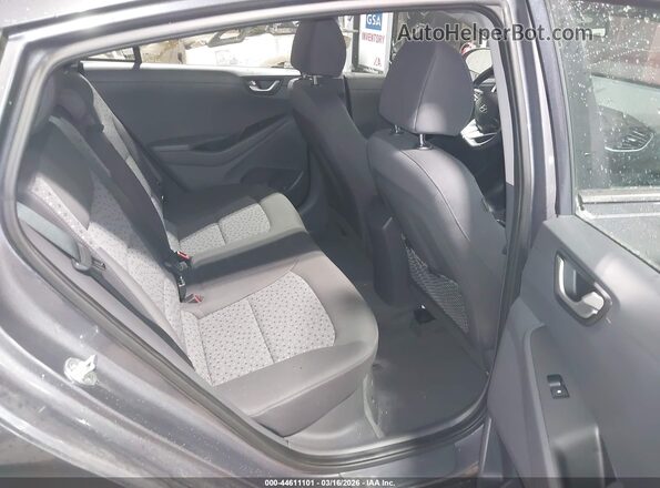 KMHC75LC2HU056257 2017 HYUNDAI IONIQ HYBRID Gray Widok naklejki z numerem VIN