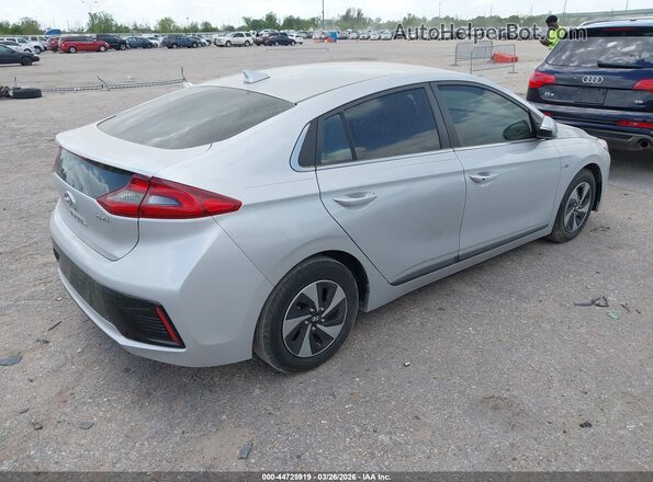 KMHC75LC3KU139767 2019 HYUNDAI IONIQ HYBRID Серый Задняя правая четверть