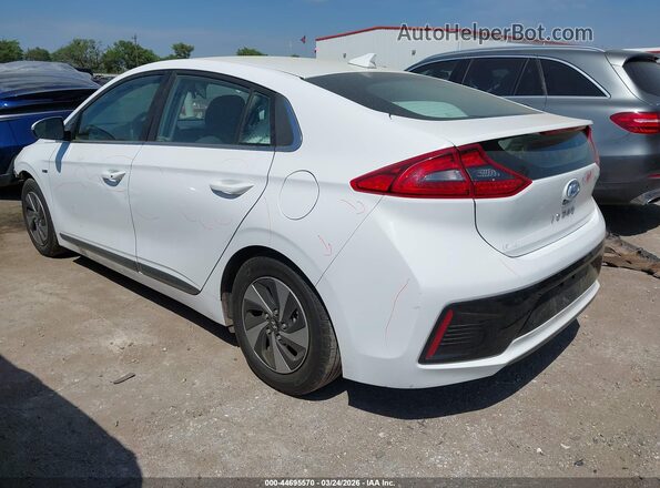 KMHC75LC5KU105782 2019 HYUNDAI IONIQ HYBRID Белый Задняя левая четверть