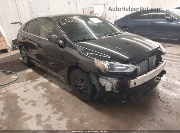 KMHC75LC6HU057265 2017 HYUNDAI IONIQ HYBRID Черный Передняя правая четверть