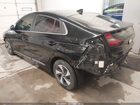 2017 Hyundai Ioniq Hybrid Sel Черный vin: KMHC75LC6HU057265