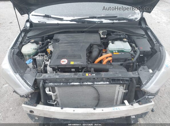 KMHC75LC6HU057265 2017 HYUNDAI IONIQ HYBRID Черный Вид сзади