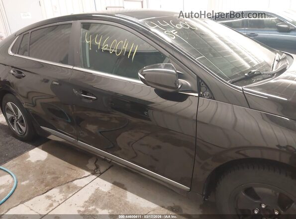 KMHC75LC6HU057265 2017 HYUNDAI IONIQ HYBRID Черный Панорамный вид салона 360°