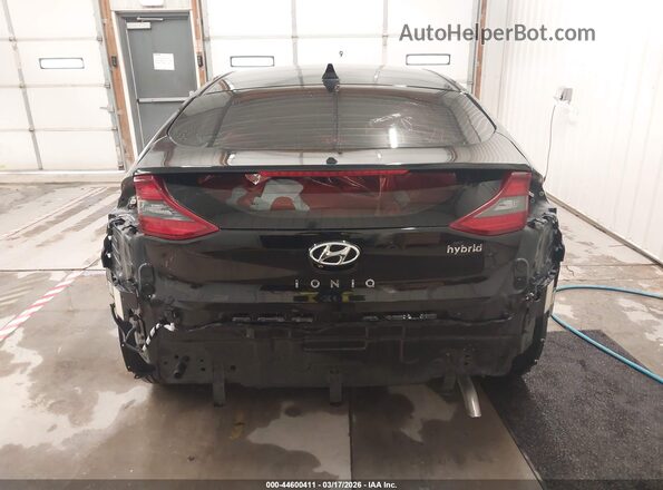 KMHC75LC6HU057265 2017 HYUNDAI IONIQ HYBRID Черный 