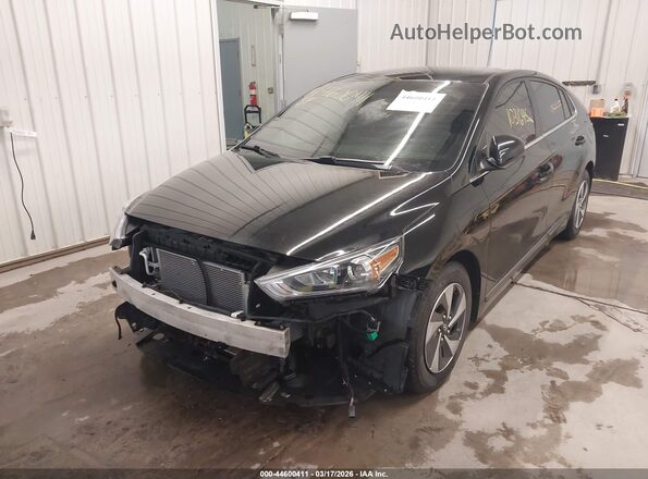 KMHC75LC6HU057265 2017 HYUNDAI IONIQ HYBRID Черный Вид спереди