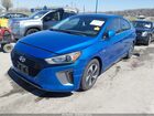 2018 Hyundai Ioniq Hybrid Sel Синий vin: KMHC75LC6JU092250