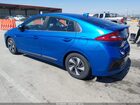 2018 Hyundai Ioniq Hybrid Sel Синий vin: KMHC75LC6JU092250