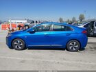 2018 Hyundai Ioniq Hybrid Sel Синий vin: KMHC75LC6JU092250