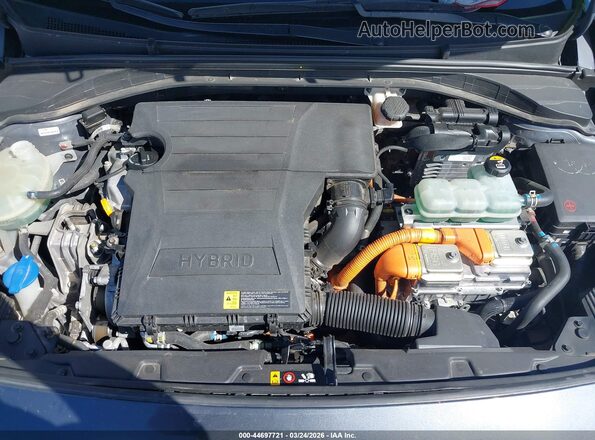 KMHC75LC7KU145149 2019 HYUNDAI IONIQ HYBRID Серый Вид сзади