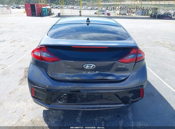KMHC75LC7KU145149 2019 HYUNDAI IONIQ HYBRID Серый 