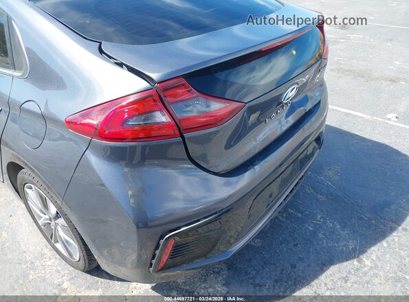 KMHC75LC7KU145149 2019 HYUNDAI IONIQ HYBRID Серый 