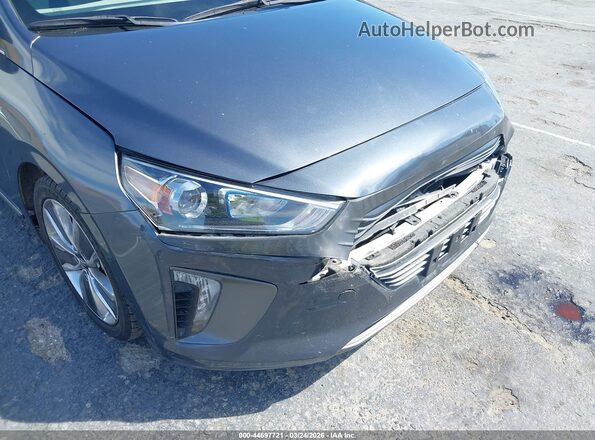 KMHC75LC7KU145149 2019 HYUNDAI IONIQ HYBRID Серый 