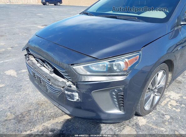 KMHC75LC7KU145149 2019 HYUNDAI IONIQ HYBRID Серый 