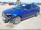 2022 Hyundai Ioniq Hybrid Se Синий vin: KMHC75LC7NU282483