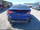 2022 Hyundai Ioniq Hybrid Se Синий vin: KMHC75LC7NU282483