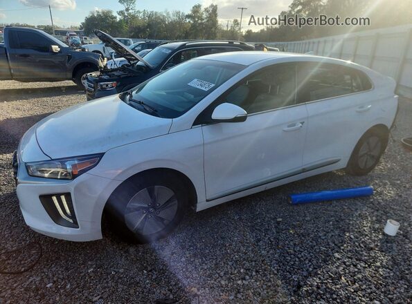 KMHC75LC8MU248549 2021 HYUNDAI IONIQ White Przód lewy