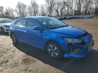 2017 Hyundai Ioniq Sel Синий vin: KMHC75LCXHU028027