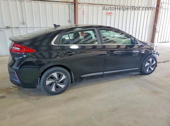 KMHC75LCXJU061809 2018 HYUNDAI IONIQ Black უკანა მარჯვენა