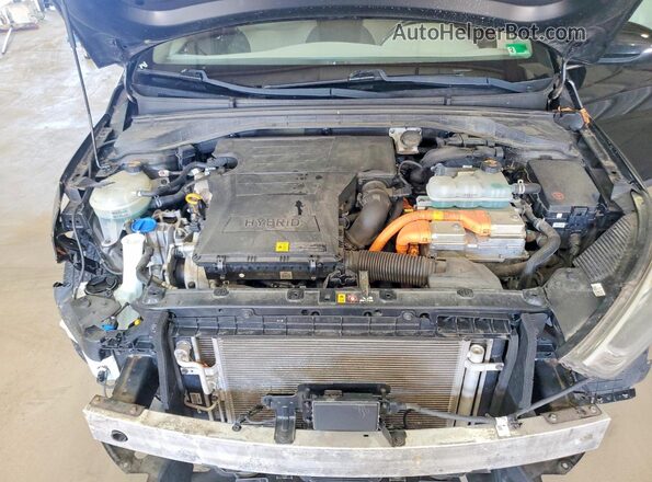 KMHC75LCXJU061809 2018 HYUNDAI IONIQ Black უკანა სალონის ხედი