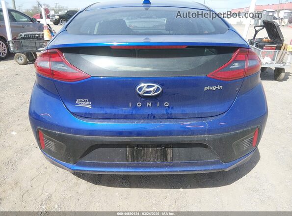 KMHC75LD5KU158832 2019 HYUNDAI IONIQ PLUG-IN HYBRID Синий 