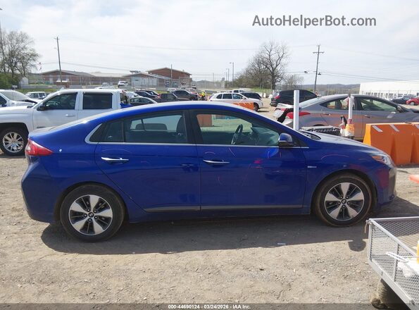 KMHC75LD5KU158832 2019 HYUNDAI IONIQ PLUG-IN HYBRID Синий Панорамный вид салона 360°