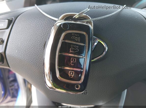 KMHC75LD5KU158832 2019 HYUNDAI IONIQ PLUG-IN HYBRID Синий Вид панели приборов