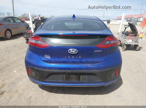KMHC75LD5KU158832 2019 HYUNDAI IONIQ PLUG-IN HYBRID Синий 