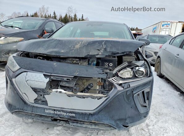 KMHC75LJ0MU081828 2021 HYUNDAI IONIQ Black Вид підкапотного простору